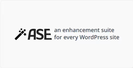 Admin and Site Enhancements Pro (ASE)