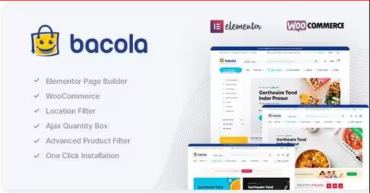 Bacola Grocery Store and Food Theme