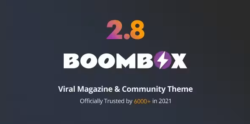 Boombox Viral Magazine WordPress Theme
