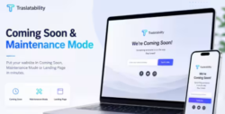 Coming Soon and Maintenance Mode by Traslatability