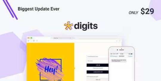 Digits Mobile Number Signup and Login