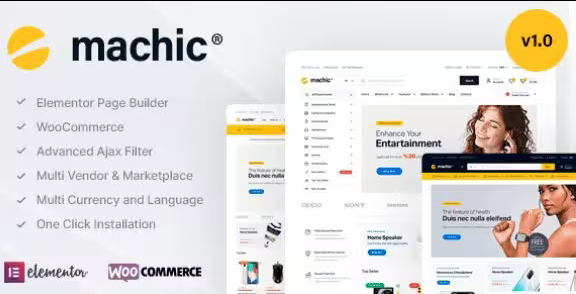Machic – Electronics Store WooCommerce Theme Machic – Electronics Store WooCommerce Theme