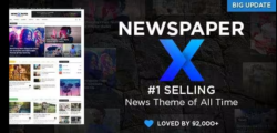 Newspaper Blog and Magazine Theme