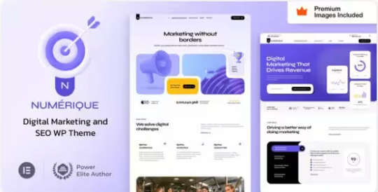 Numérique SEO Digital Marketing Theme