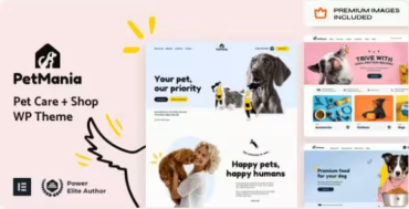 PetMania Pet Shop and Care Theme