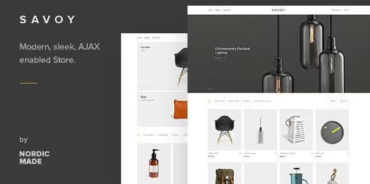 Savoy Minimalist WooCommerce Theme