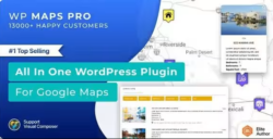 WP MAPS PRO Plugin for Google Maps