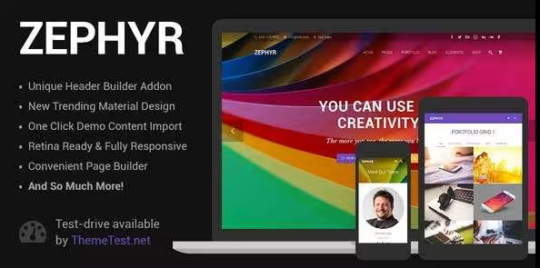 Zephyr Material Design Theme